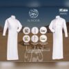 ALNOOR JUBAH BORDIR MANSET DEWASA PUTIH - Image 2