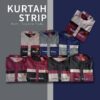 ASYRAF KURTAH GAMIS STRIP KOMBINASI - Image 8