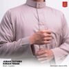 ASYRAF JUBAH SAUDI TOYOBO KERAH TEGAK POLOS DEWASA - Image 2