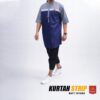 ASYRAF KURTAH GAMIS STRIP KOMBINASI - Image 2