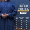ASYRAF JUBAH SAUDI TOYOBO KERAH TEGAK POLOS DEWASA - Image 7