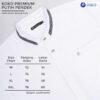 SYIRKUH KOKO PREMIUM PENDEK PUTIH DEWASA 01 - Image 2